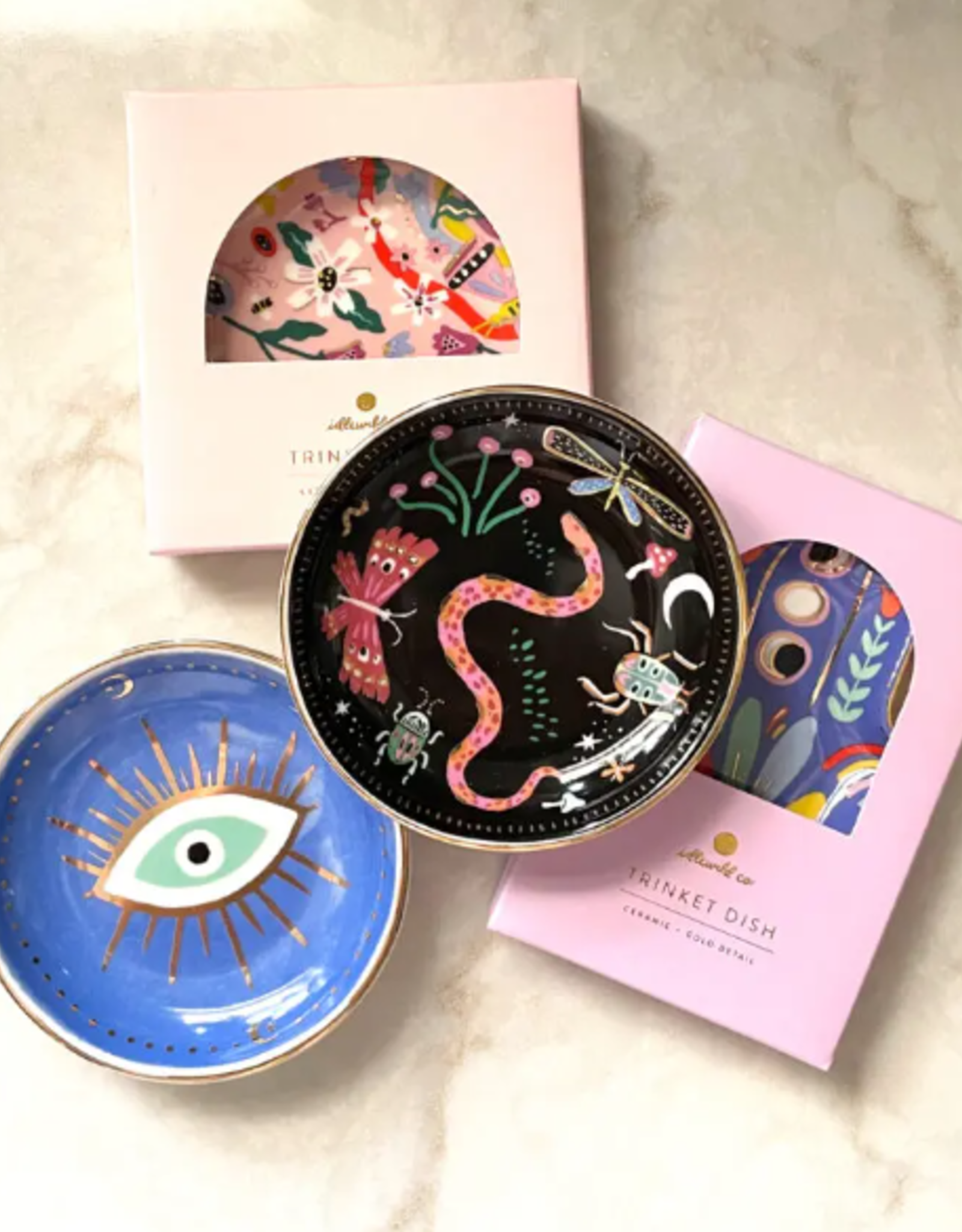 Idlewild Co. Trinket Dish -  Hamsa