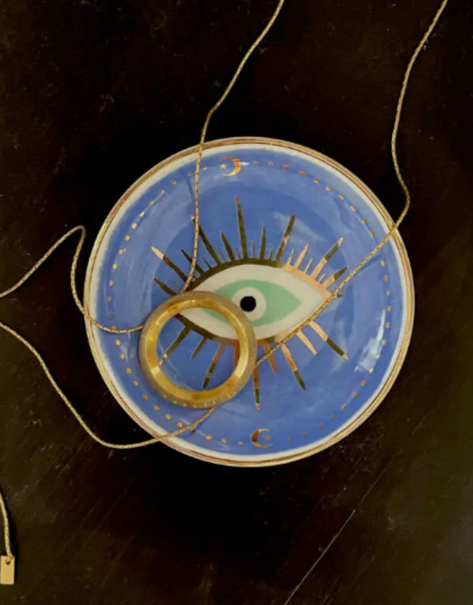 Idlewild Co. Trinket Dish -  Evil Eye