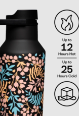 Corkcicle Waterbottle - Sport Canteen 20oz: Radiant Garden