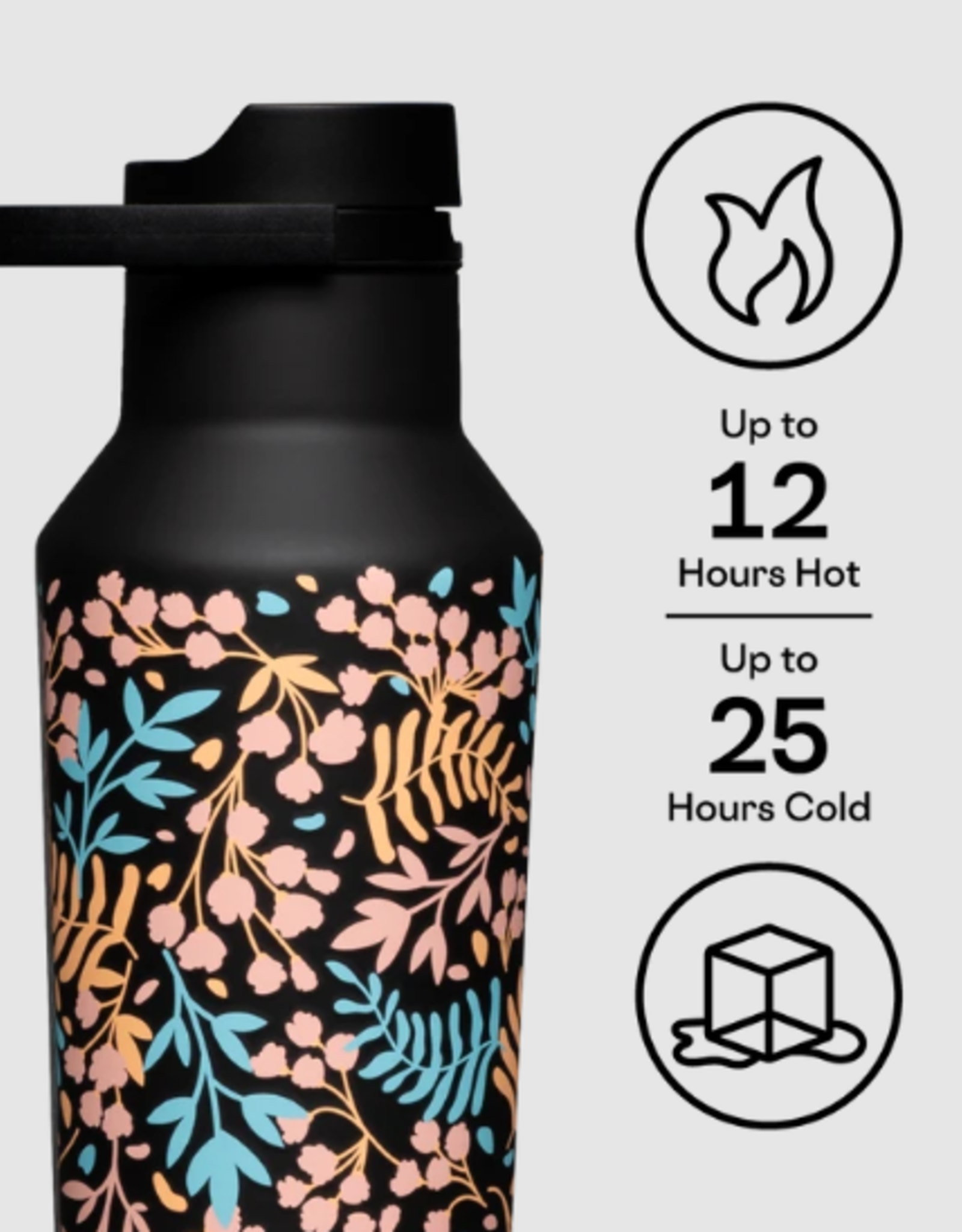 Corkcicle 20 Ounce Sport Canteen Stainless Steel Insulated Water