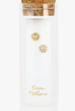 Kris Nations Earrings - Stud: Sunburst Crystal
