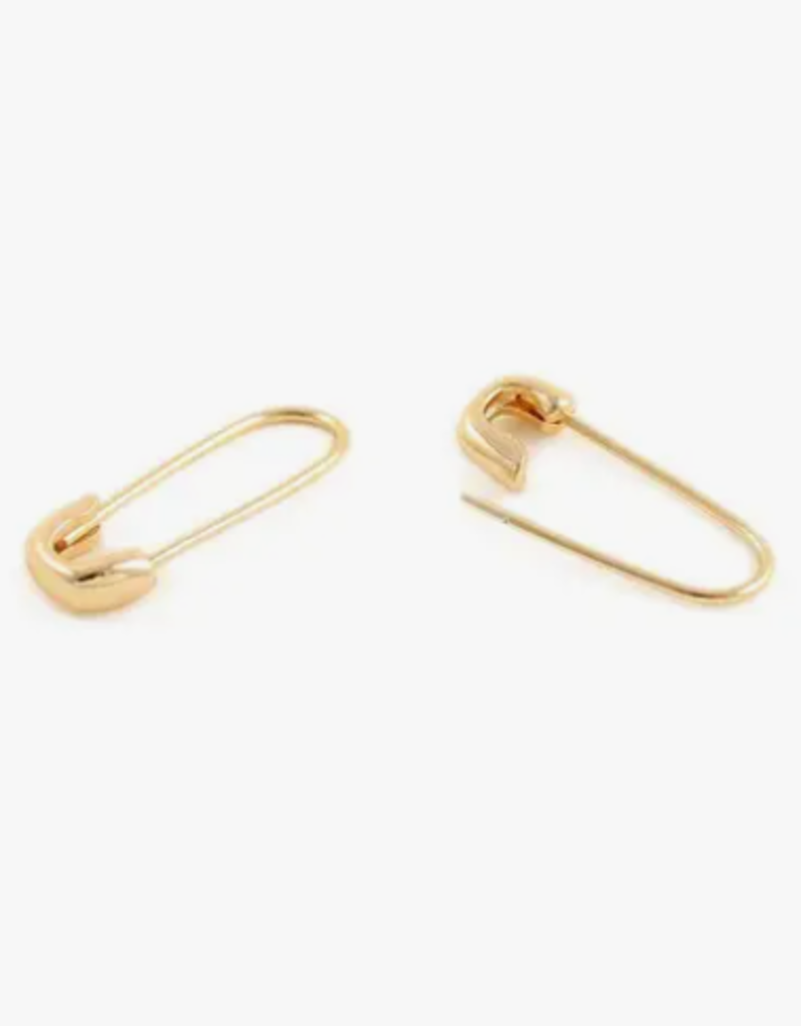 Kris Nations Earrings - Hoop: Safety Pin