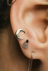 Kris Nations Earrings - Hoop: Safety Pin