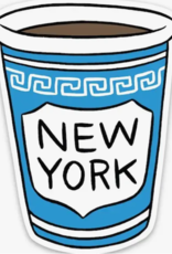 The Found Stickers:  NYC Coffee Cup