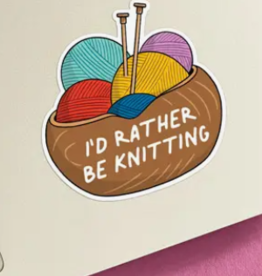 The Found Stickers:  Knitting