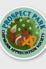 Good and Human Sticker: Prospect Park Chipmunk