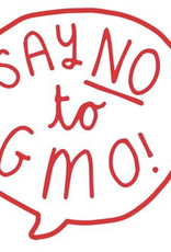 Badge Bomb Sticker: BB -  Say No To GMO
