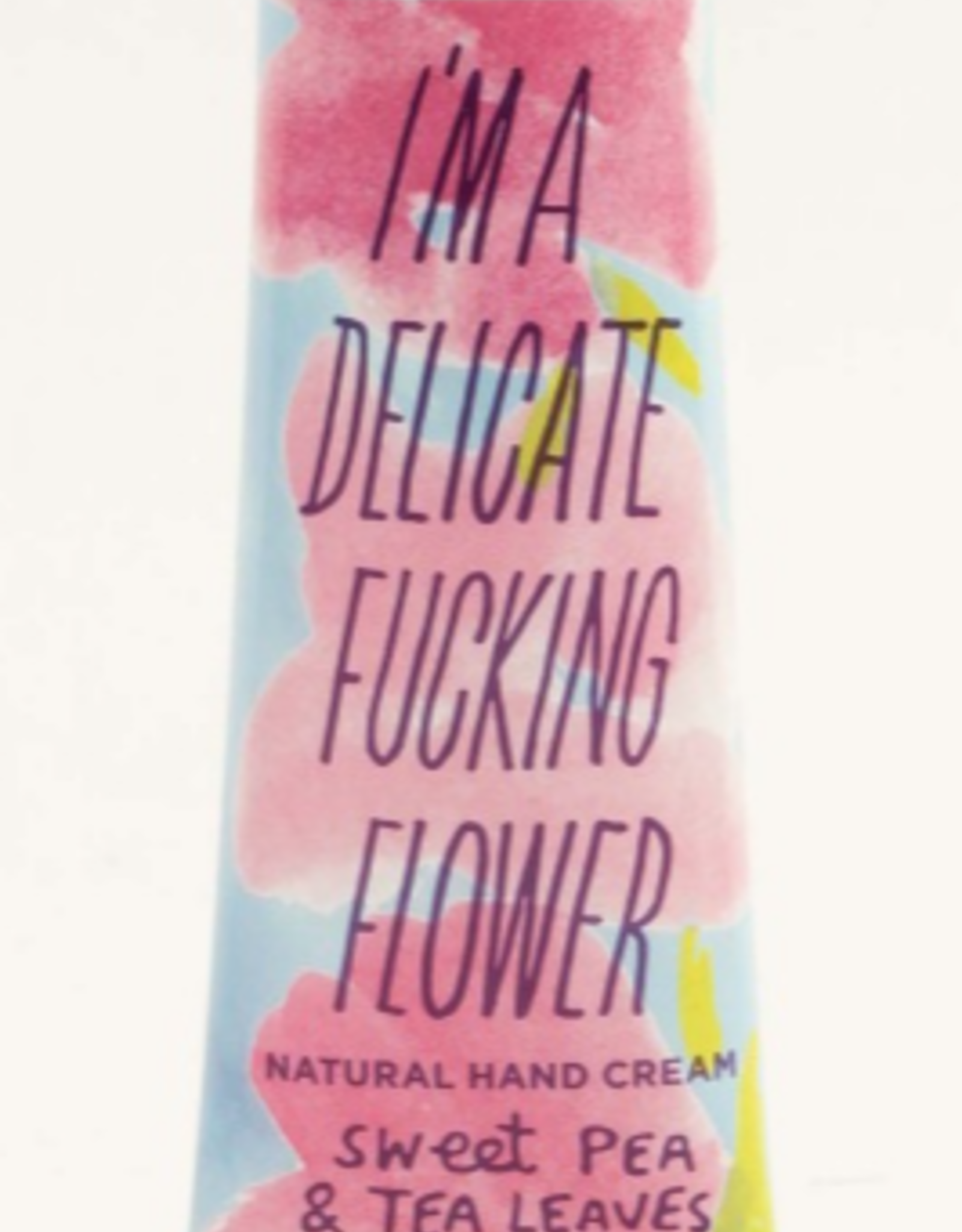 Blue Q Hand Cream - Delicate Fucking Flower: Sweet Pea