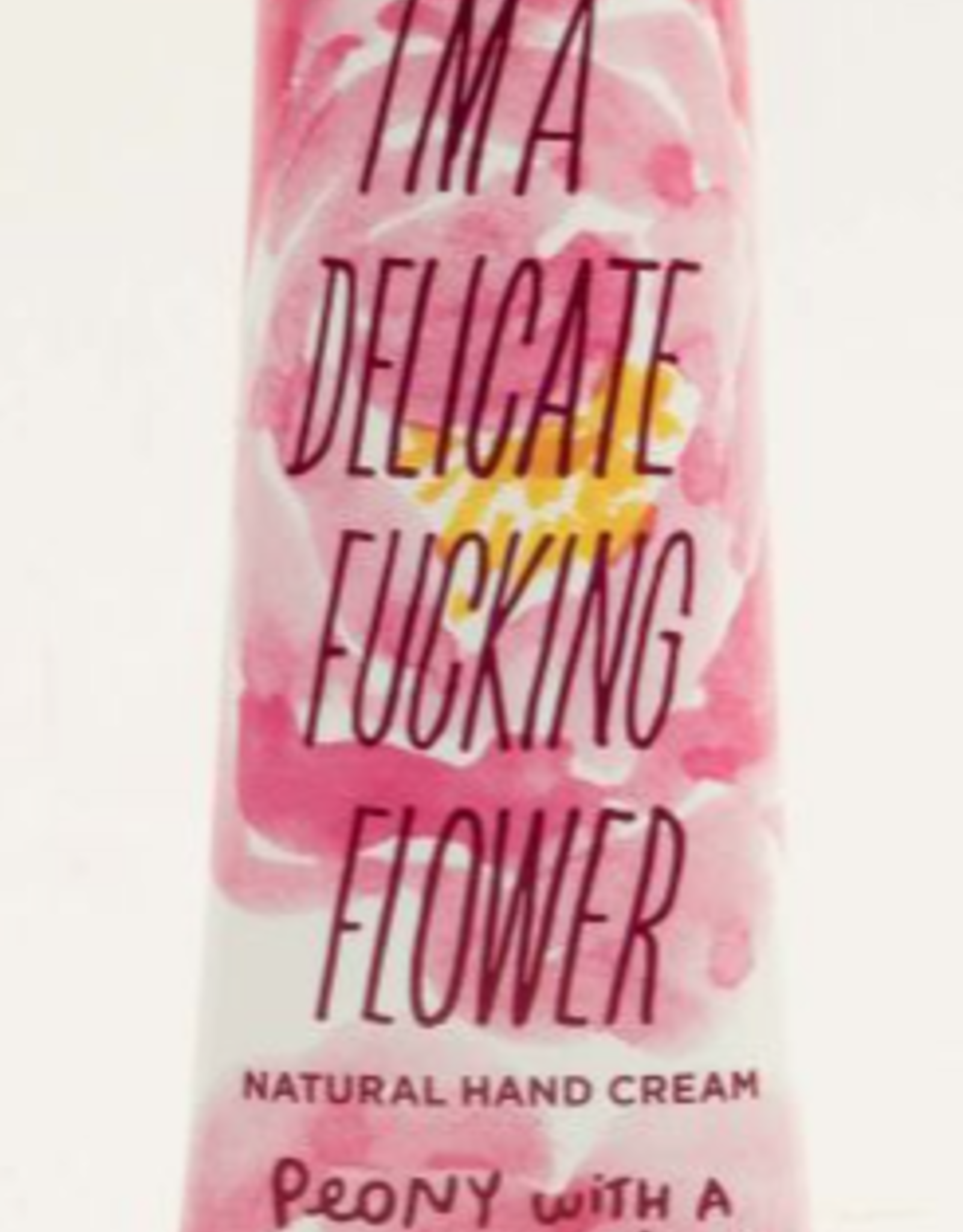 Blue Q Hand Cream - Delicate Fucking Flower: Peony