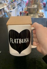 Rock Scissor Paper Mug: Flatbush Heart (Black)