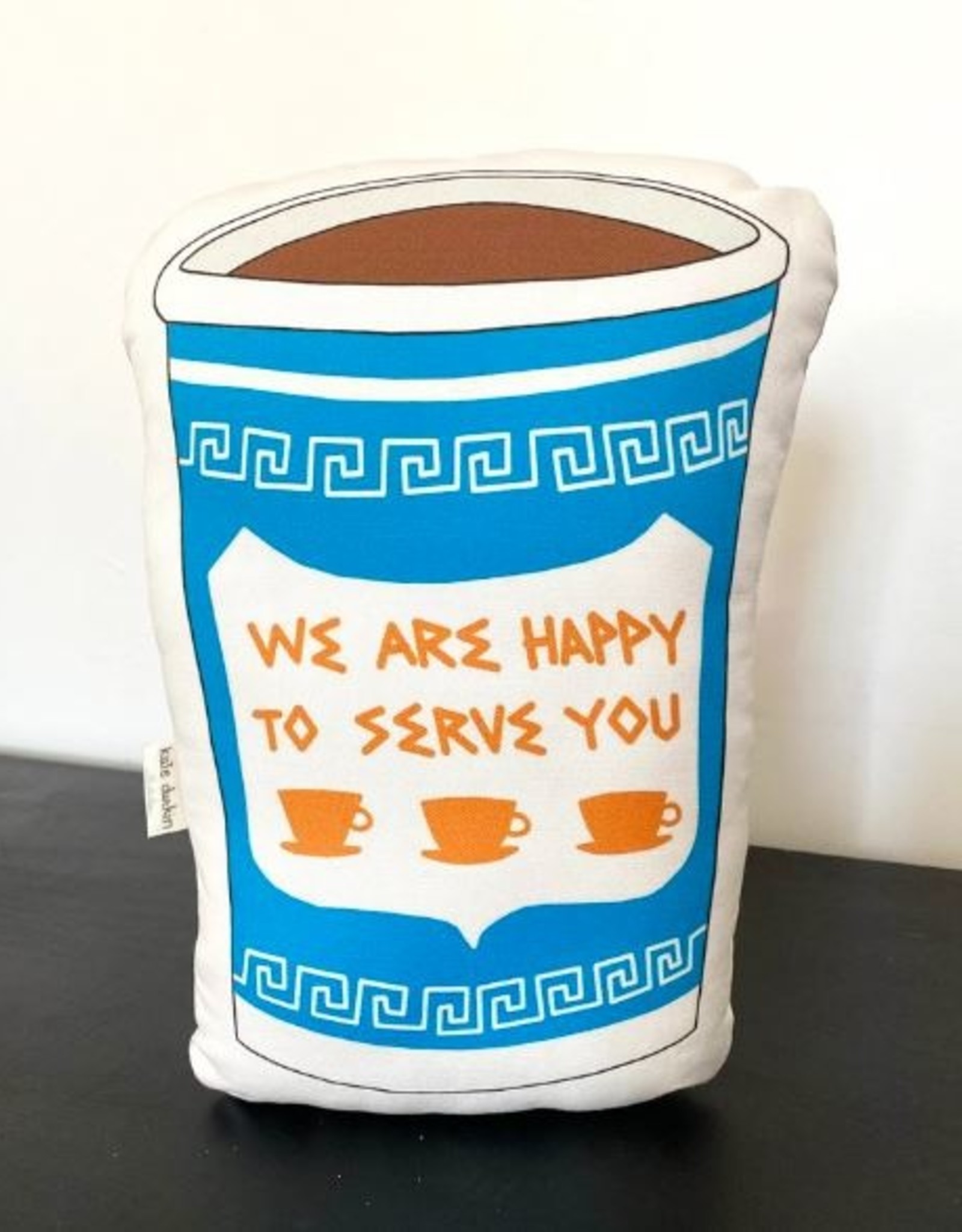 We Are Happy To Serve You Ceramic Cup