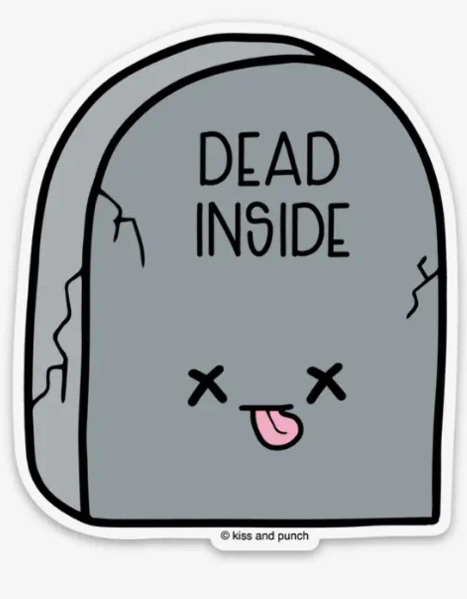 Kiss and Punch Sticker: Dead Inside