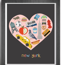 Kate Durkin Art Print - 8x10 - NY Valentine