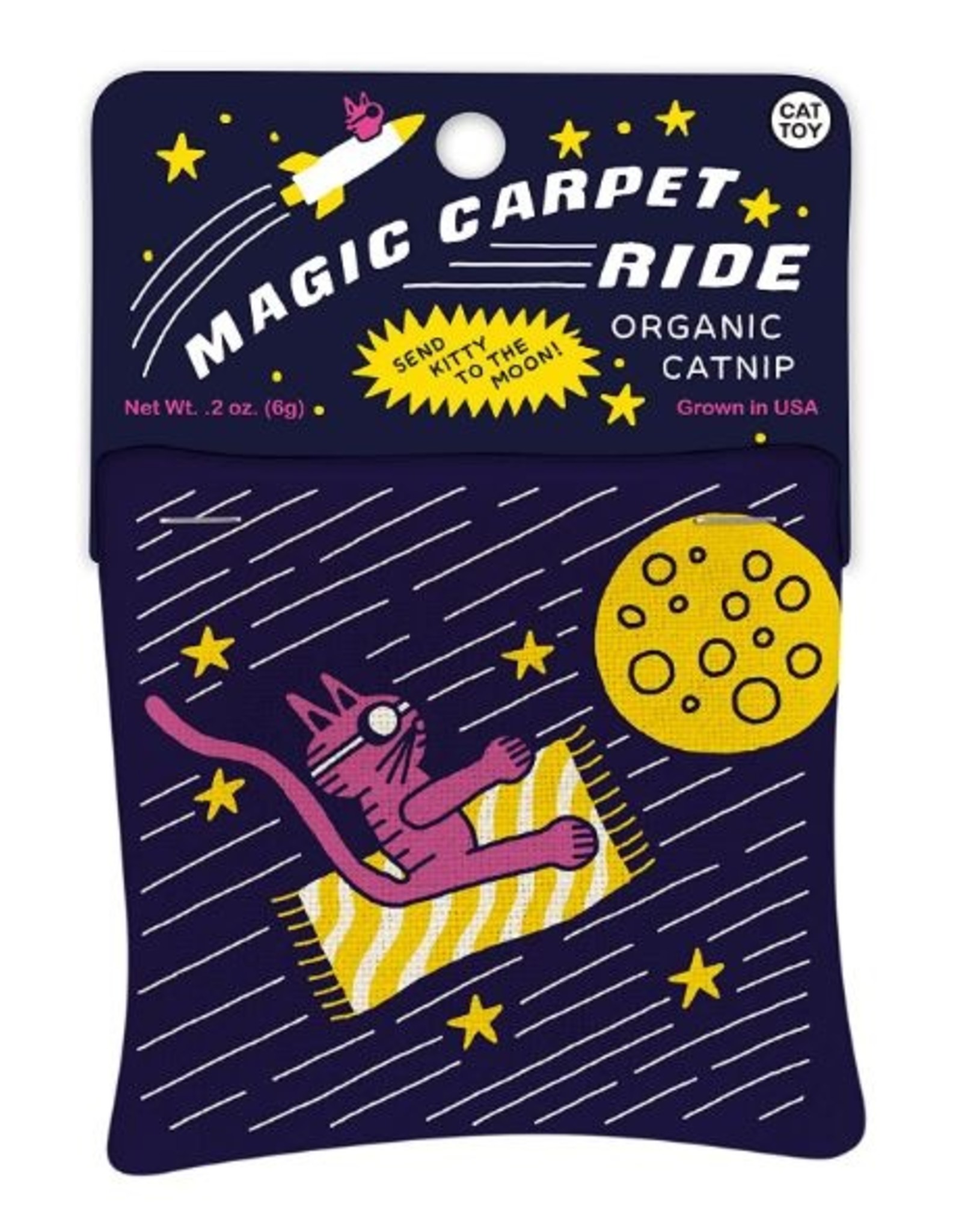 Blue Q Pet- Catnip Toy: Magic Carpet Ride Catnip Toy