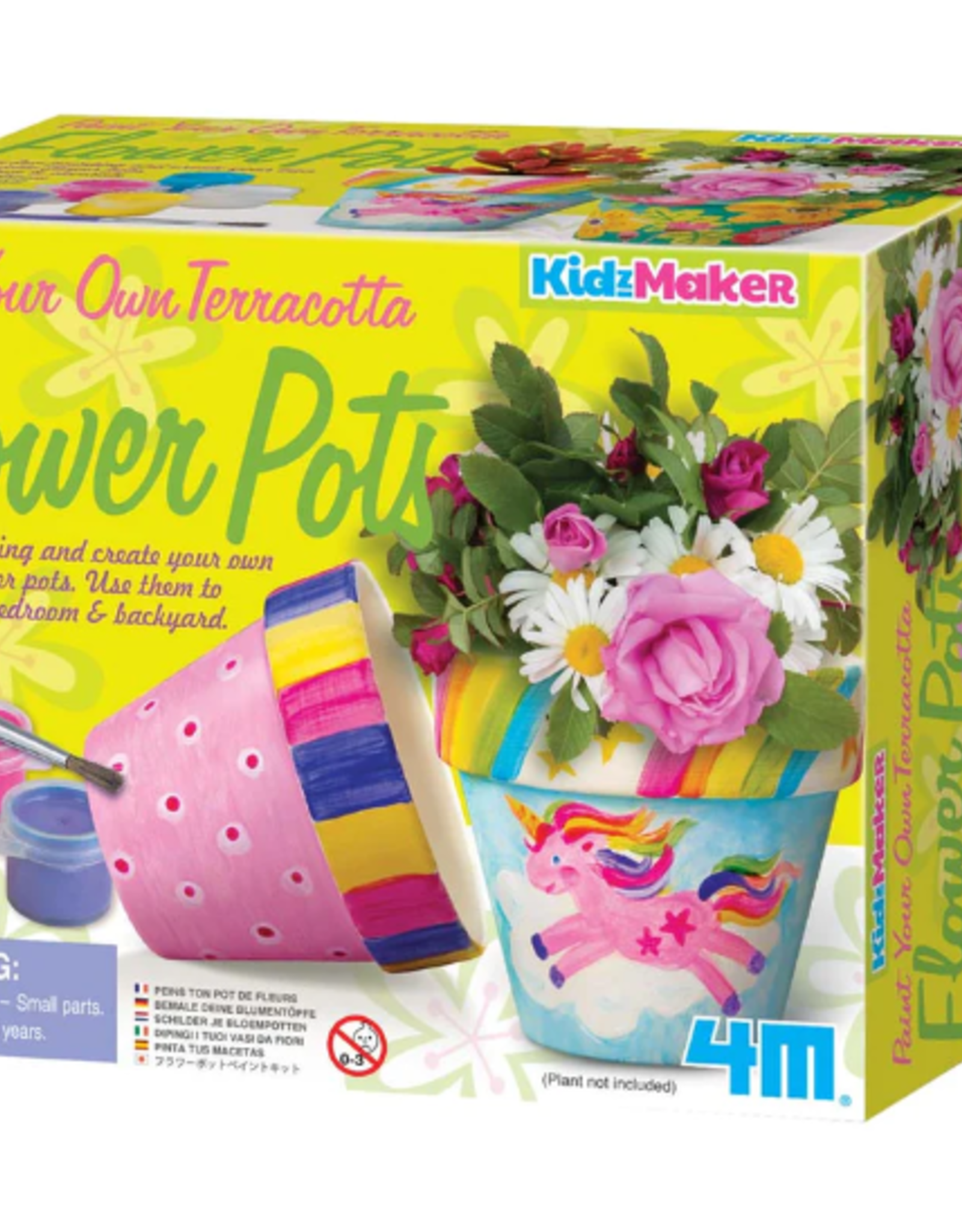 Toysmith PYO Flower Pots
