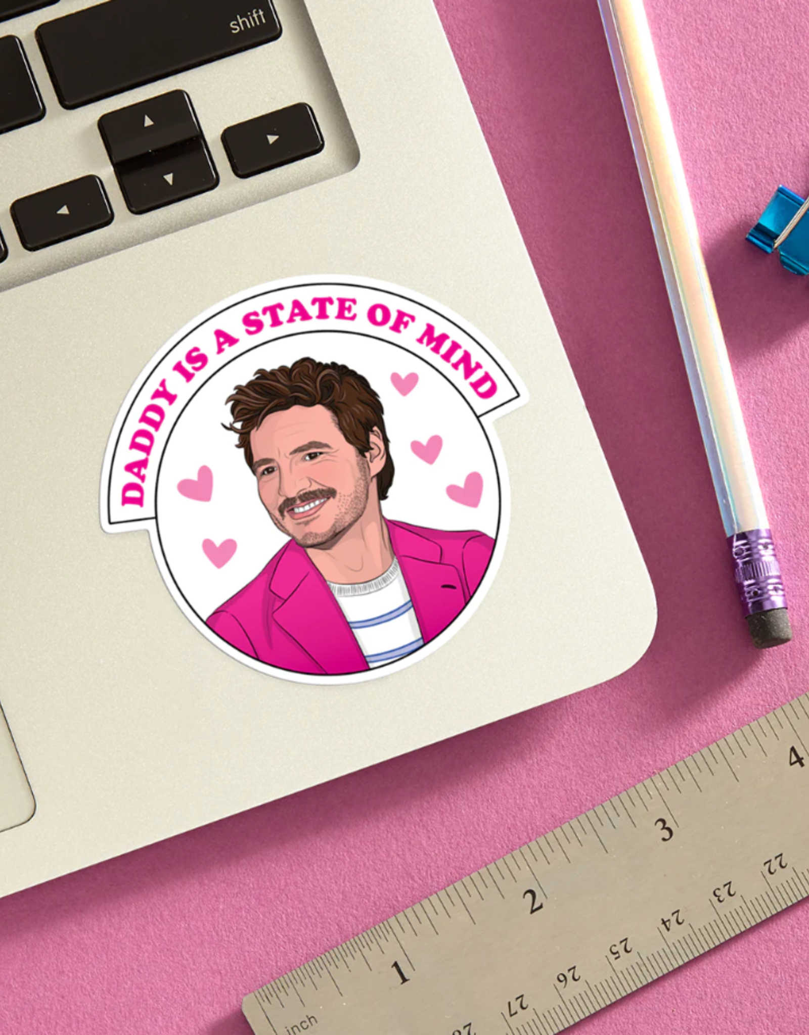 The Found Sticker: Pedro Pascal Daddy