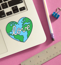 The Found Sticker - Love Earth