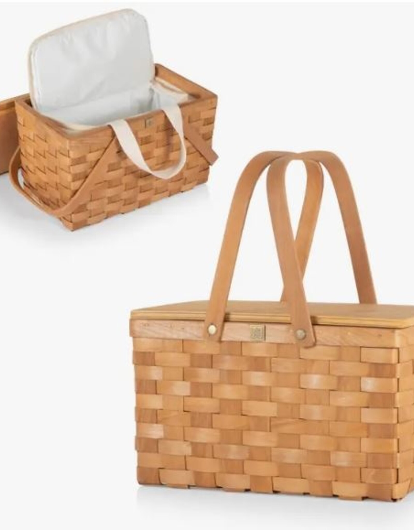 PIcnic Time Poppy Classic Personal Picnic Basket