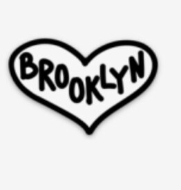 sticker mule Sticker - Small Brooklyn Heart: