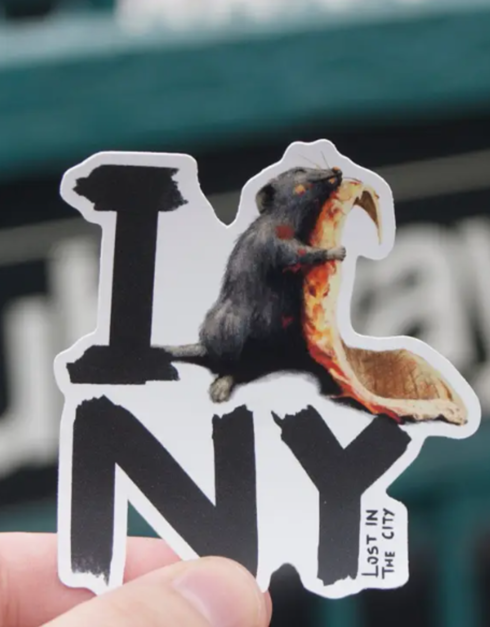 Santi of all Trades Sticker - Lost in the City: