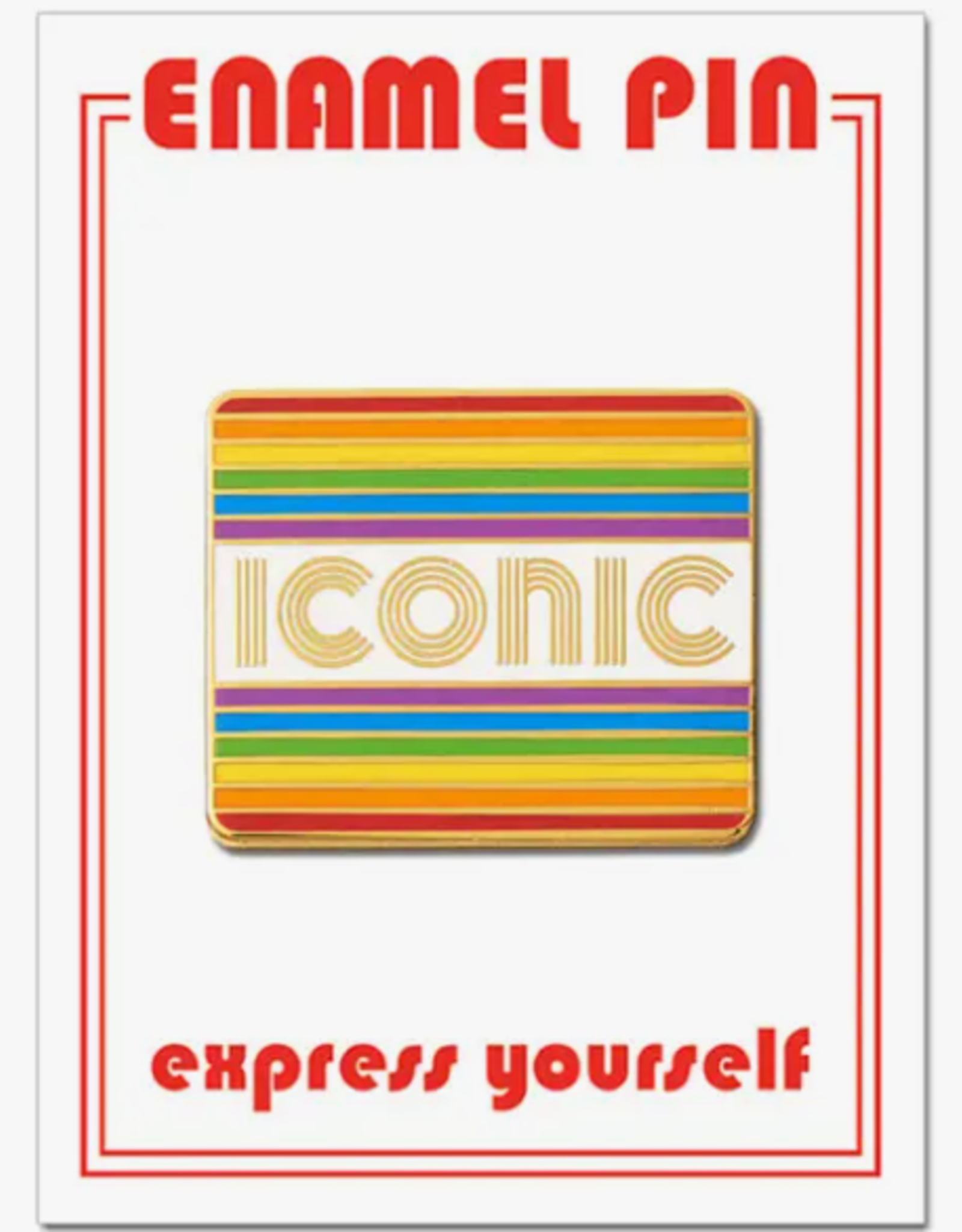 The Found Enamel Pin: Iconic