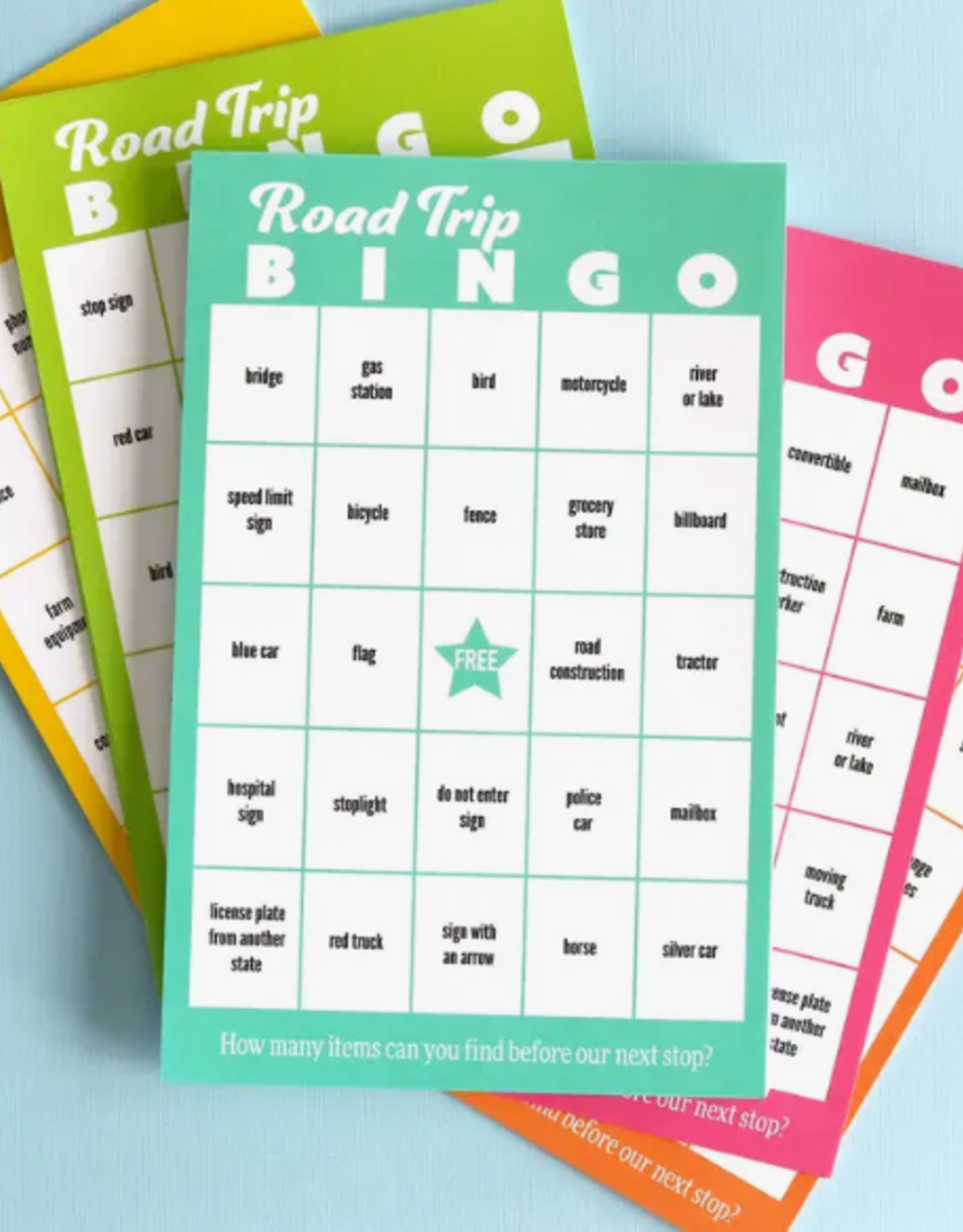 Public School Paper Co. Notepad - Kids: Road Trip Bingo