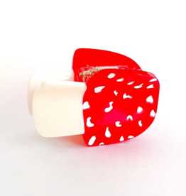 Jenny Lemons Hair Claw - Mini Mushroom