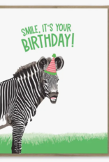 Modern Printed Matter Card - Birthday: Smile It's Your Birthday