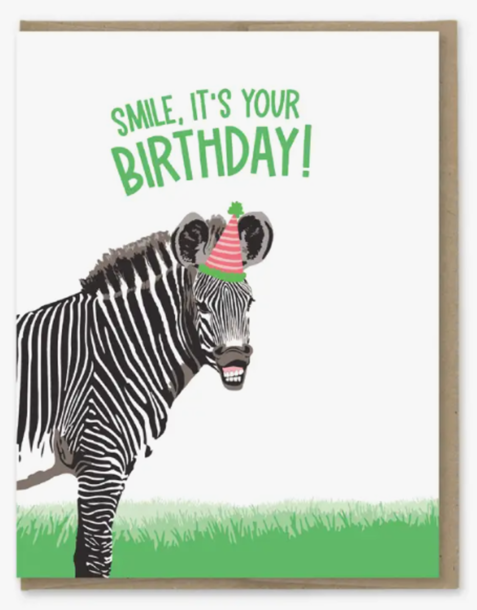 Modern Printed Matter Card - Birthday: Smile It's Your Birthday