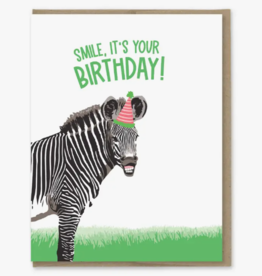 Modern Printed Matter Card - Birthday: Smile It's Your Birthday