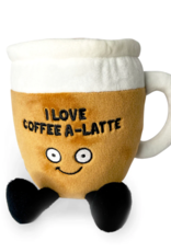 Punchkins Stuffie - Punchkin:  I Love coffee A-Latte