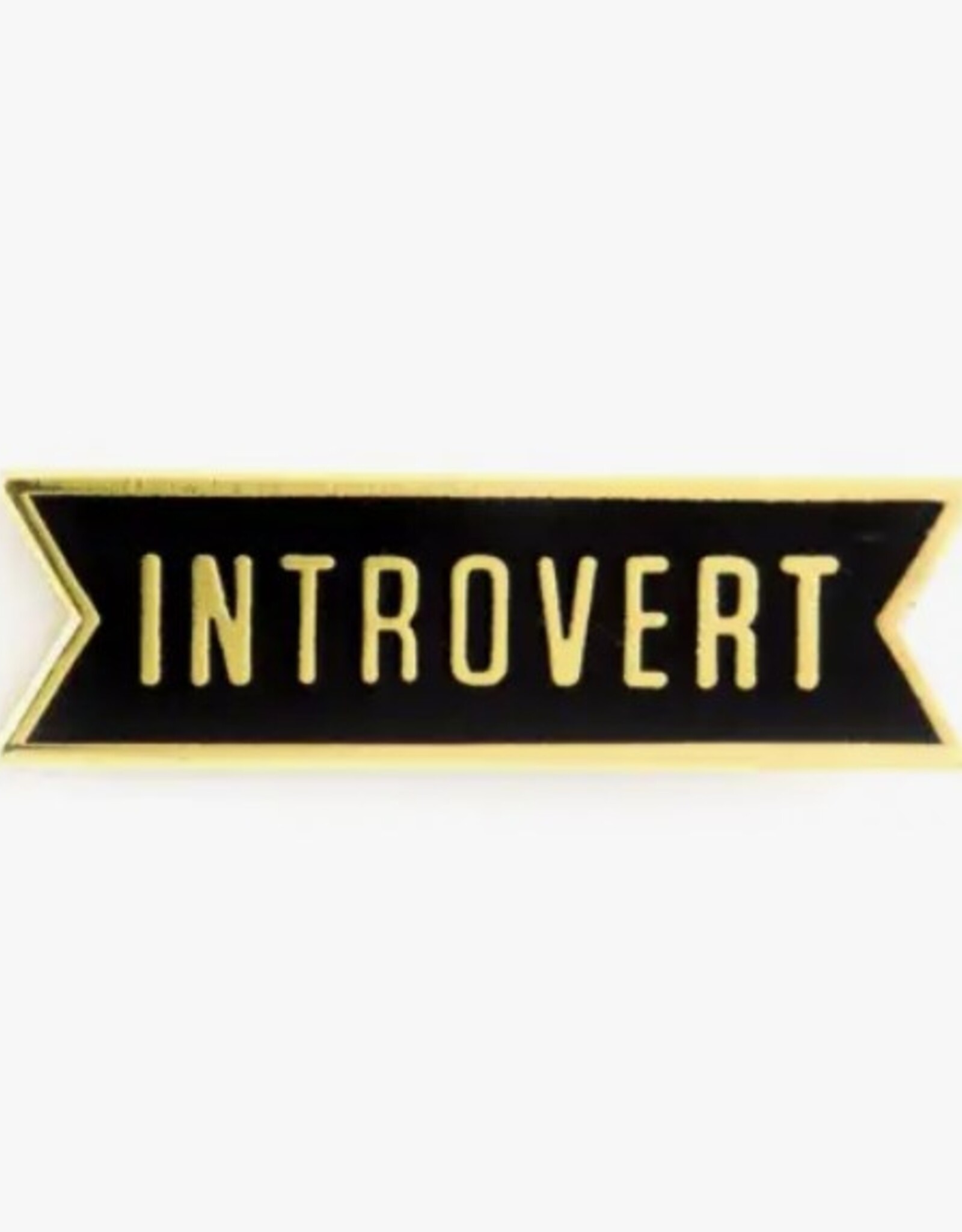 These Are Things Enamel Pin: TAT Introvert