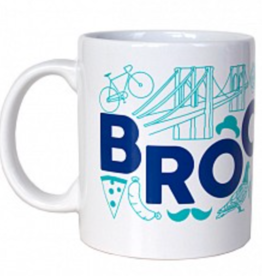 Maptote Mug: Brooklyn in Blue