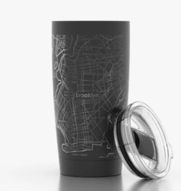 Well Told Brooklyn Map Pint Tumbler