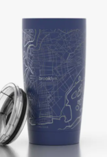 Well Told Brooklyn Map Pint Tumbler