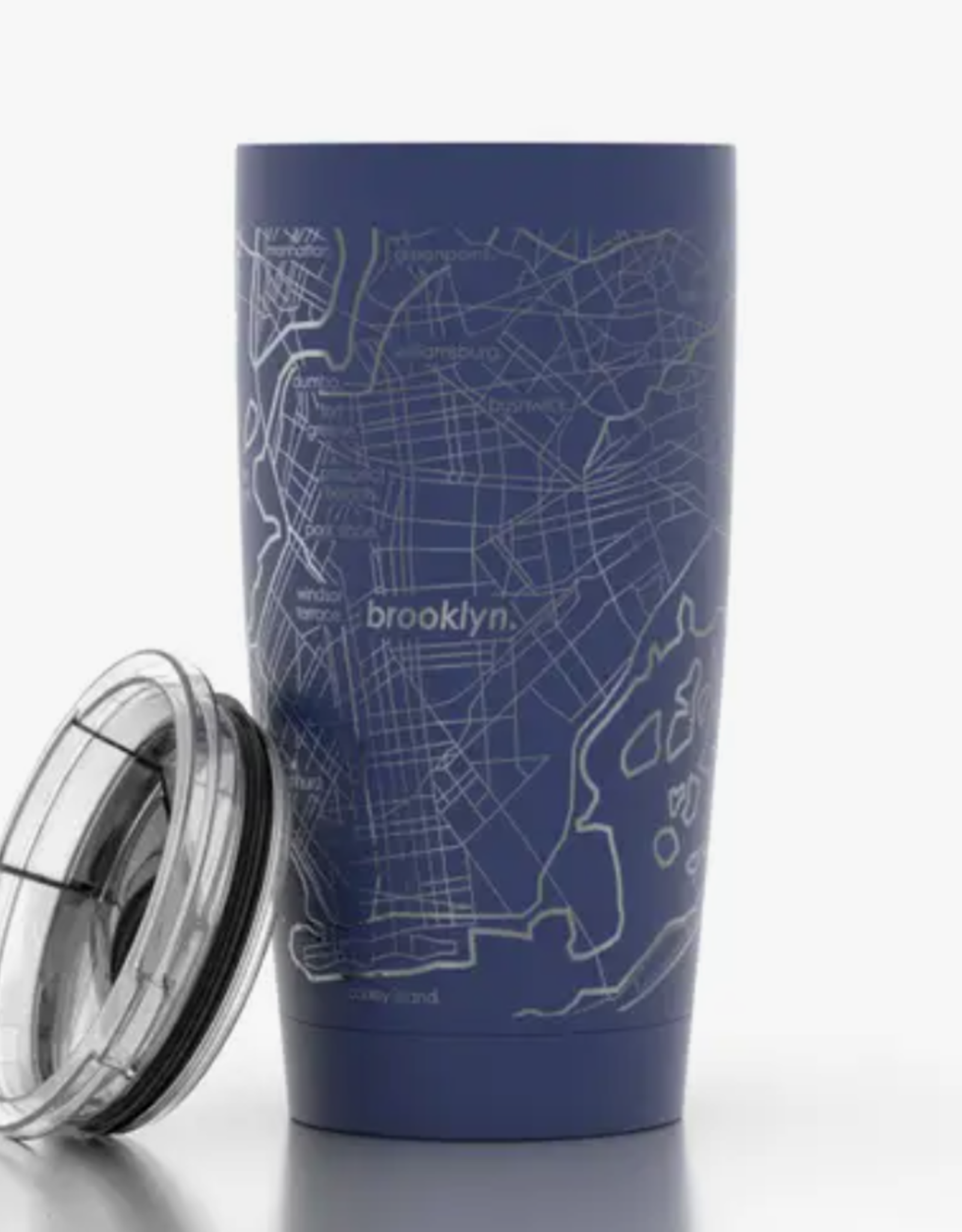 Well Told Brooklyn Map Tumbler - 20oz