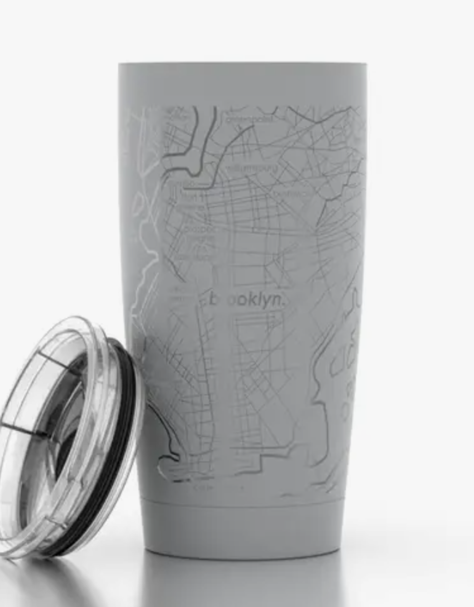 Well Told Brooklyn Map Tumbler - 20oz