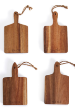 Two's Company Individual Charcuterie Boards - Wooden: Set 4