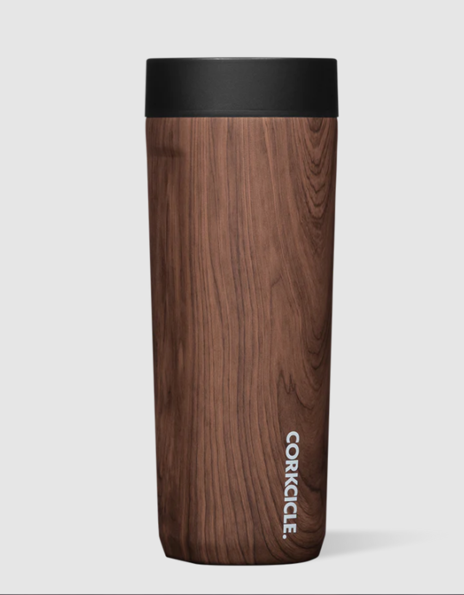 Corkcicle 17 oz Commuter Cup Walnut Wood