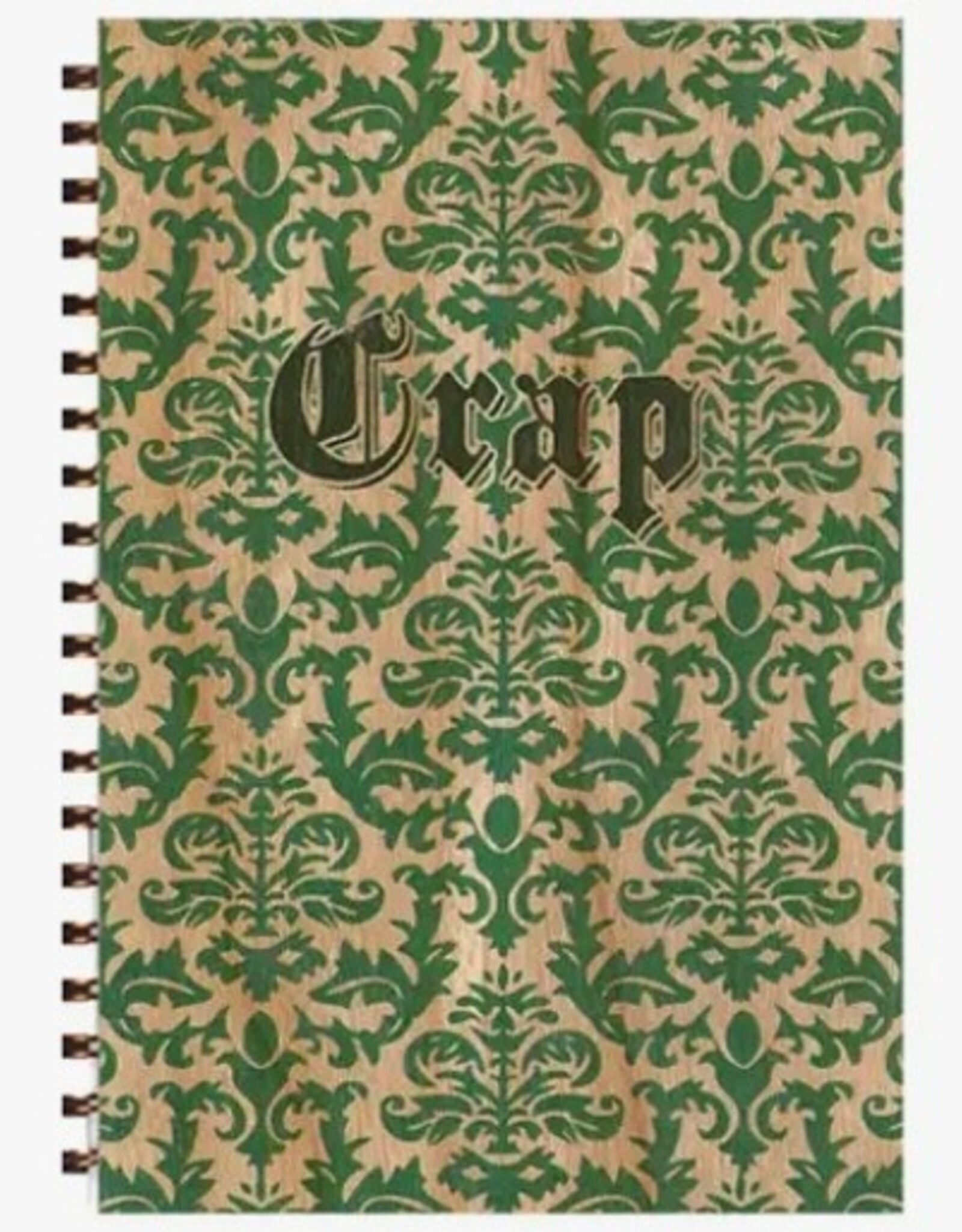Spitfire Girl Wood Notebook - Crap (Large)