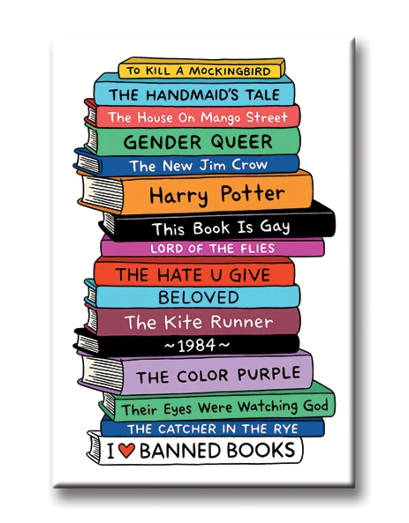 The Found Magnet - Banned Books