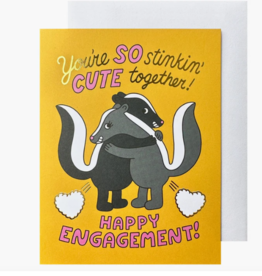 The Social Type Card  - Stinkin' Cute Engagement Card