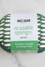 Once Again Home Co. RE:usable Sponges (Set of 3) -