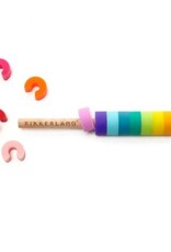 Kikkerland Rainbow Wine Markers