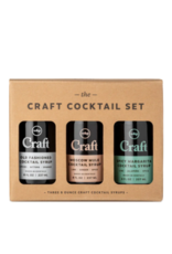 W&P Design Cocktail Syrup - Craft: 3 pack - 8oz each