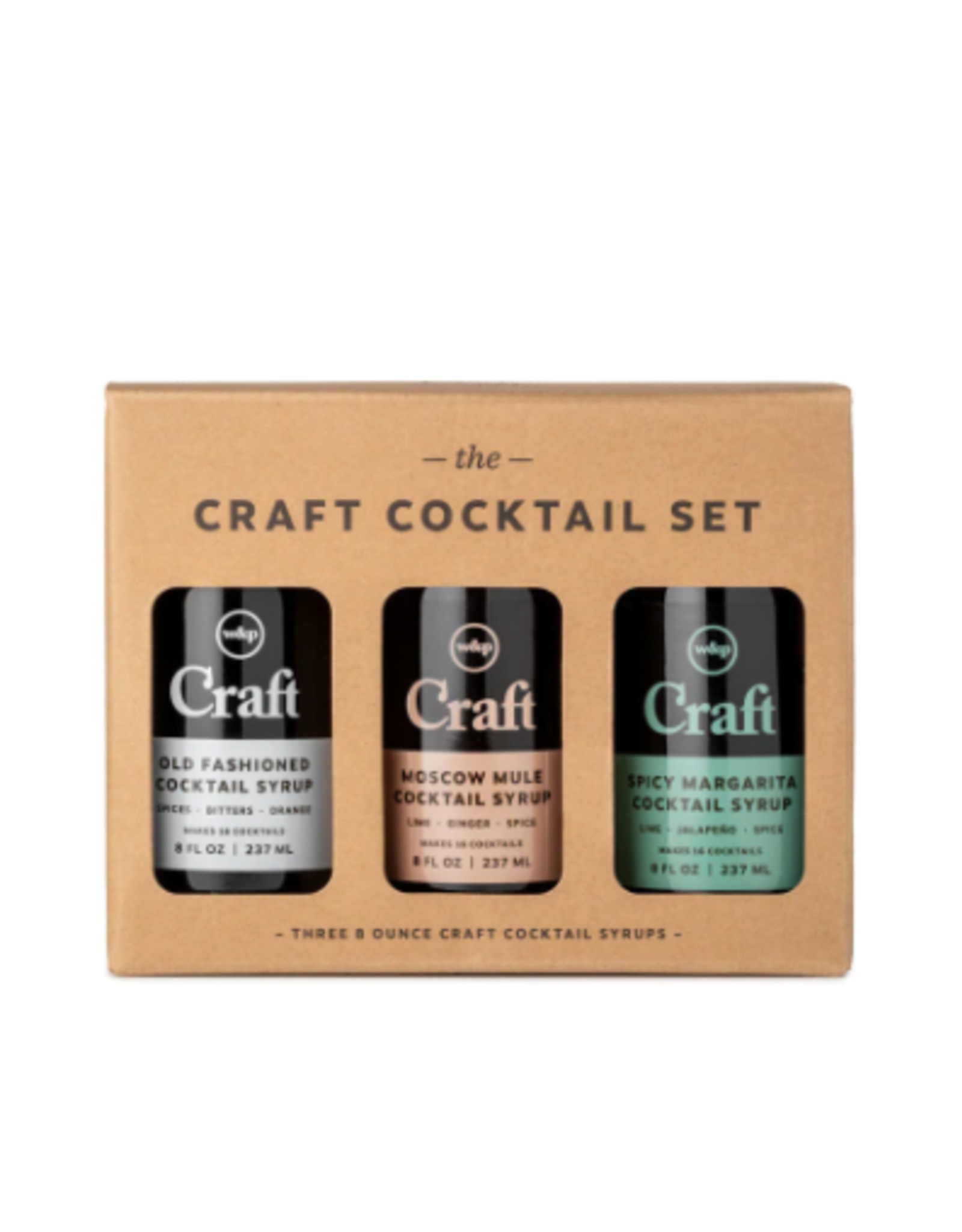 W&P Design Cocktail Syrup - Craft: 3 pack - 8oz each