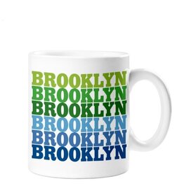 Rock Scissor Paper Mug: Brooklyn Supergraphics: Cool