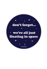 xou Sticker - Floating in Space