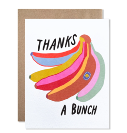 Hartland Brooklyn Card - Thank You: Thanks a Bunch Bananas HB