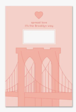 Quick Brown Fox Journal - Brooklyn Bridge Spread Love
